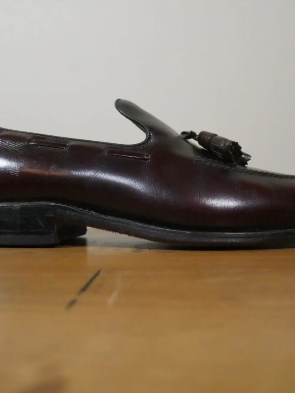 Allen Edmonds burgandy few